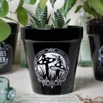 Black 'Magic Garden' Plant Pot