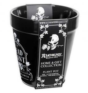 Black 'Dead Plant' Plant Pot