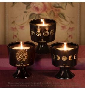 Black 'Angels and Demons' Candle