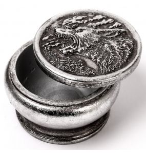 Antique Silver 'Hour of the Wolf' Box
