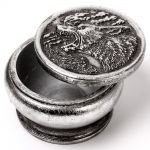 Antique Silver 'Hour of the Wolf' Box