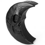 Matte Black 'Skull Moon' Decorative Box