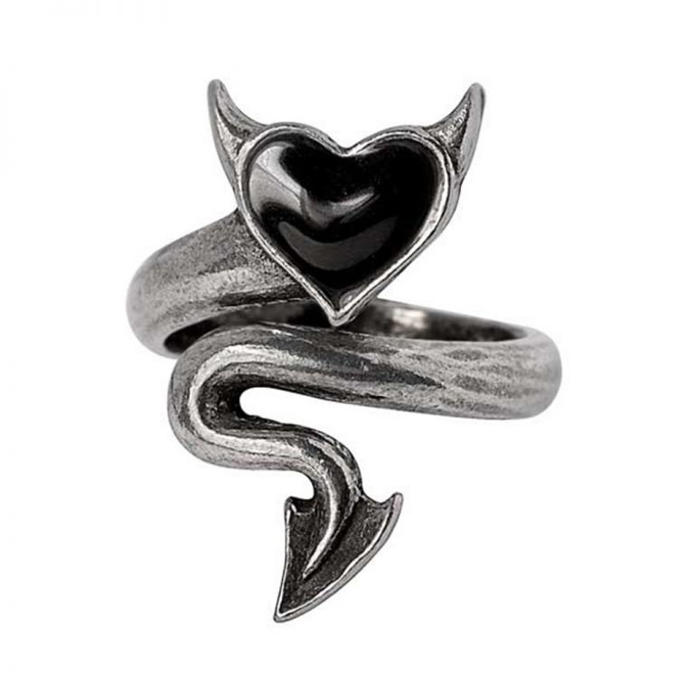 Bague 'Devil Heart'