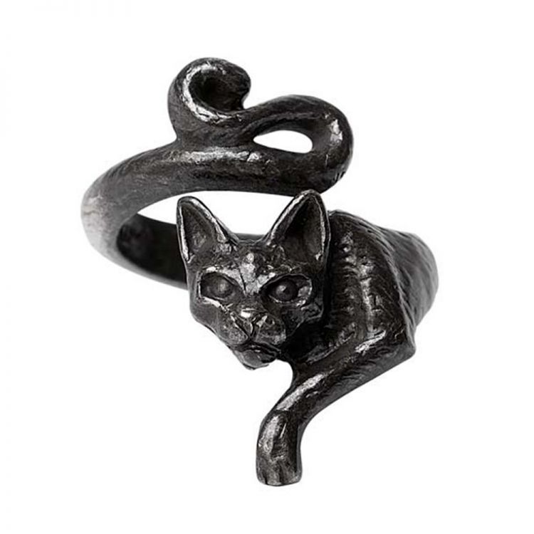 Bague 'Le Chat Noir'