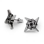 Clous d'Oreilles 'Metallica Ninja Star Logo'