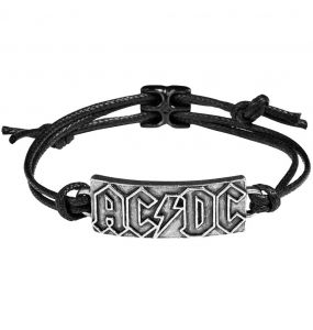 AC/DC Lightning Logo Bracelet