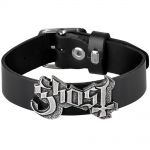 Black Ghost Leather Wriststrap