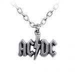 AC/DC Lightning Logo Pendant