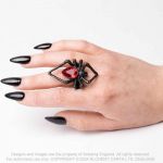 Bague 'Black Widow'