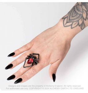 Bague 'Black Widow'