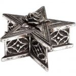 Antique Silver Pentagram Box