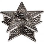 Boîte 'Pentagram' Argent Antique