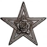 Boîte 'Pentagram' Argent Antique