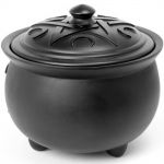 Triple Moon Cauldron Pot