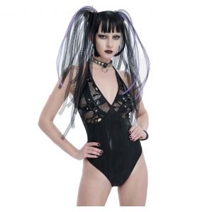 Balck 'Limiteti' One-Piece Swimsuit