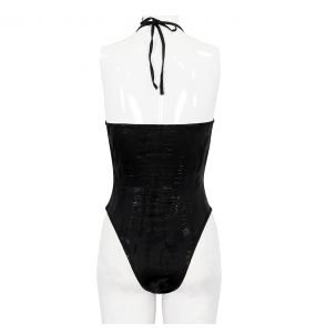 Maillot de Bain Une Pièce 'Limiteti' Noir