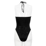 Balck 'Limiteti' One-Piece Swimsuit