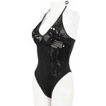 Balck 'Limiteti' One-Piece Swimsuit