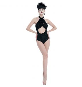 Balck 'Weddall' One-Piece Swimsuit