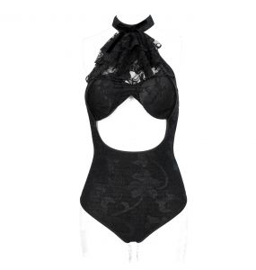 Balck 'Weddall' One-Piece Swimsuit