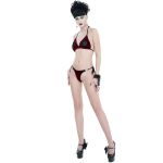 Burgundy 'Talida' Bikini/Lingerie