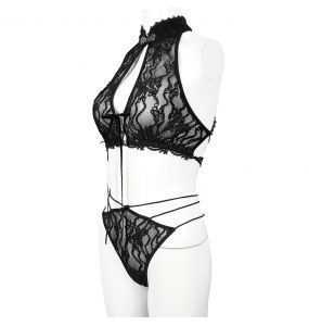 Balck 'Mysterious' Lingerie Set