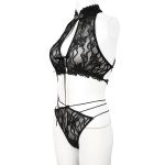 Balck 'Mysterious' Lingerie Set