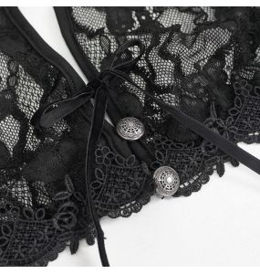 Balck 'Mysterious' Lingerie Set