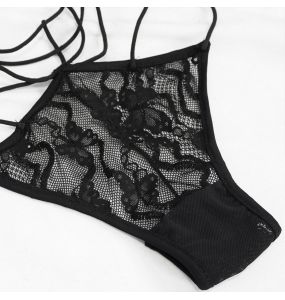 Balck 'Mysterious' Lingerie Set