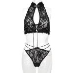 Balck 'Mysterious' Lingerie Set