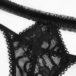 Black 'Amelina' Lingerie Set