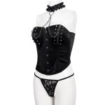 Ensemble de Lingerie 'Mira' Noir avec Choker