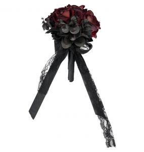 Bouquet de Roses 'Gothic Wedding' Rouge