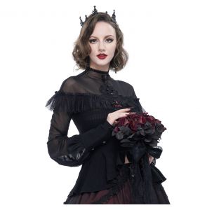 Bouquet de Roses 'Gothic Wedding' Rouge