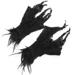 Black 'Dark Evil' Gloves