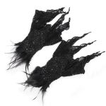 Black 'Dark Evil' Gloves