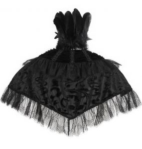 Black 'Dark Evil' Short Cape