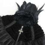 Black 'Dark Evil' Short Cape