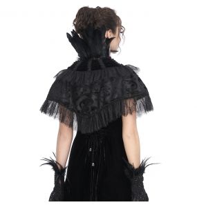 Black 'Dark Evil' Short Cape