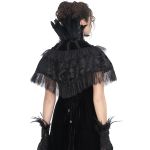 Black 'Dark Evil' Short Cape