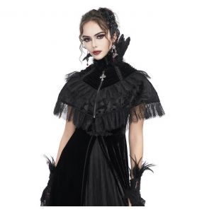 Black 'Dark Evil' Short Cape