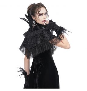 Black 'Dark Evil' Short Cape