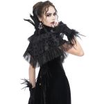 Black 'Dark Evil' Short Cape