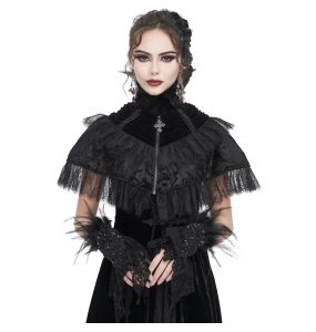 Black 'Dark Evil' Short Cape