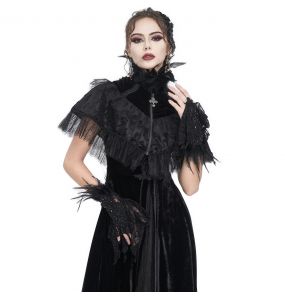 Black 'Dark Evil' Short Cape