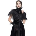 Black 'Dark Evil' Short Cape