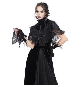 Black 'Dark Evil' Short Cape