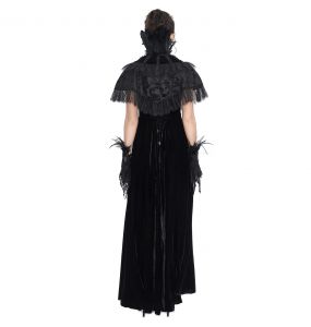 Black 'Dark Evil' Short Cape