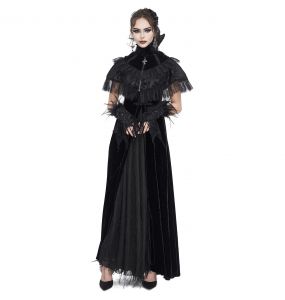 Black 'Dark Evil' Short Cape