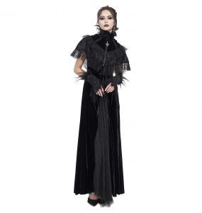 Black 'Dark Evil' Short Cape